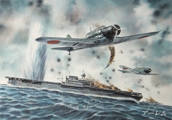 リアルイラスト43 中島 九七式艦上攻撃機 Nakajima Type97 Carrier Torpedo Bomber